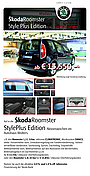 Skoda ROOMSTER Aktionswochen